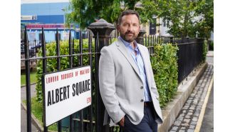 A TV icon addresses the revelation that a supposedly deceased character on EastEnders is actually alive after almost two decades.