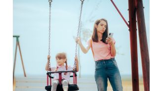 Kids are negatively impacted by their parents' screen time, even if they themselves are not watching screens.