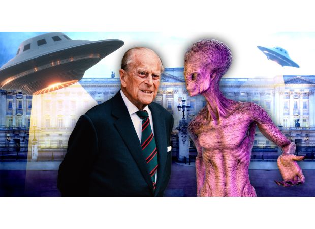 Prince Philip was supposed to have a rendezvous with an alien named Janus at a Chelsea apartment.