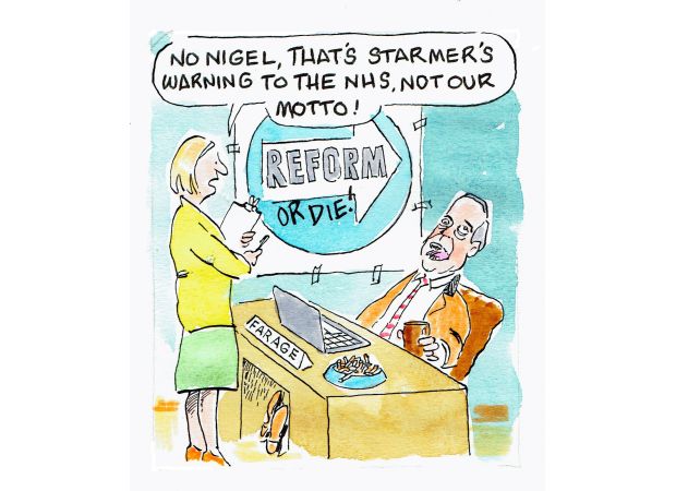 Cartoonist Guy Venables creates a daily comic featured in Metro newspaper.