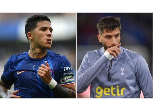 Despite Rodrigo Bentancur being charged for racist chanting, Chelsea's Enzo Fernandez will not face a ban from the FA.