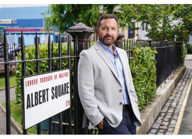 A TV icon addresses the revelation that a supposedly deceased character on EastEnders is actually alive after almost two decades.