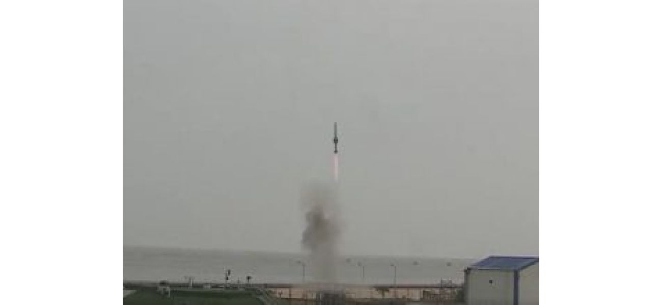 India's surface-to-air missile successfully tested in flight