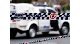 Kid taken to hospital after being hit by truck in Adelaide driveway.