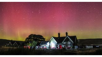 Will the stunning aurora borealis make another appearance in the UK's skies tonight?