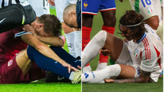 Arteta gives update on Odegaard and Calafiori injuries.