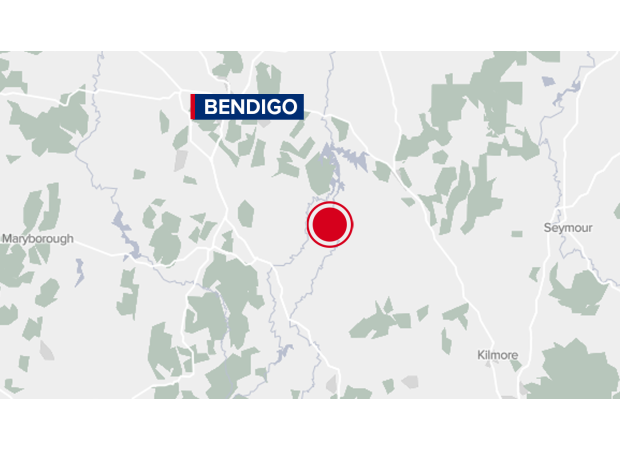 A man was killed in a light plane accident in central Victoria.