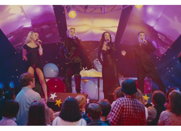 The 90s pop band appears drastically different as they get back together after nearly 3 decades.