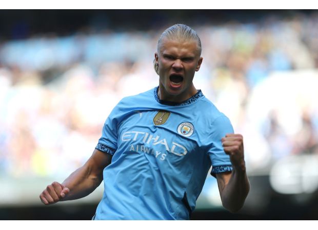 Man City may decide late if Haaland will play, as he has been given compassionate leave.