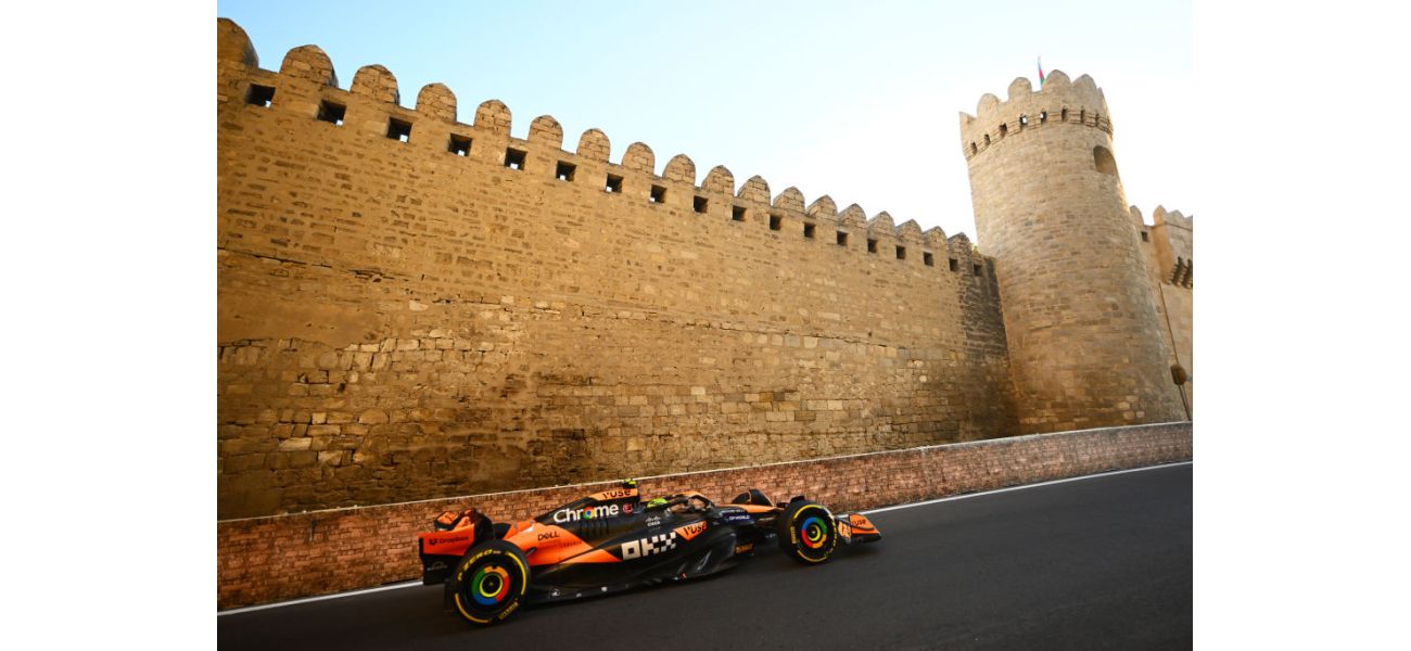 Lando Norris is significantly behind his competitors in Formula 1 following practice for the Azerbaijan Grand Prix.