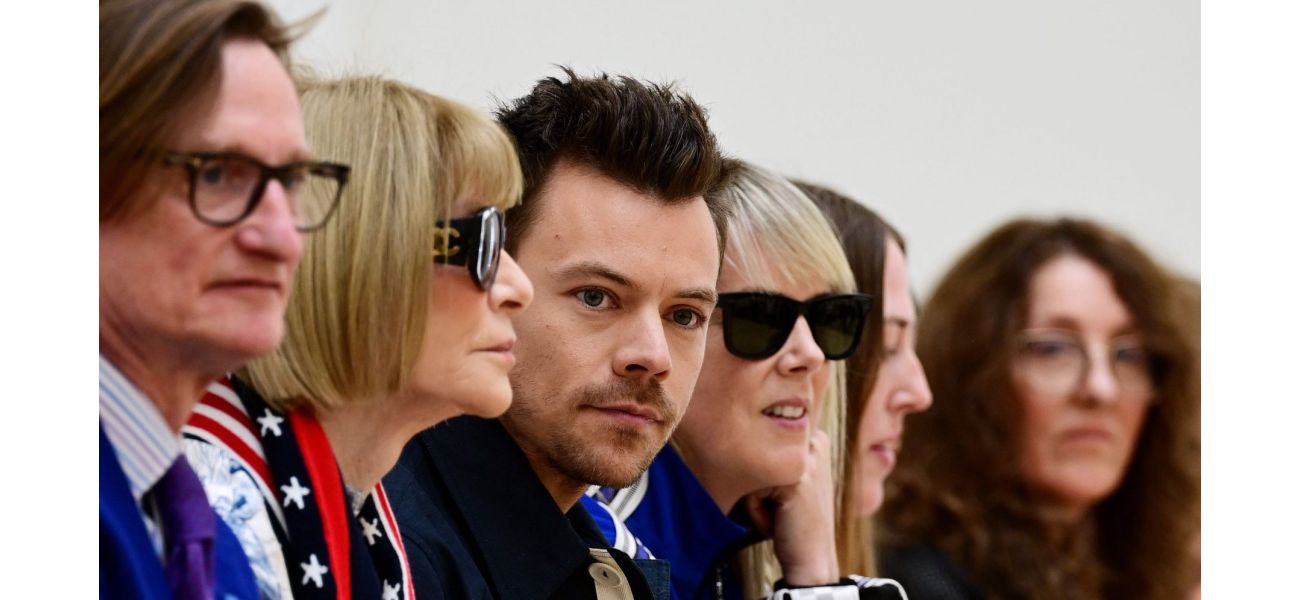 Harry Styles has a new hairstyle with a surprise party in the back.