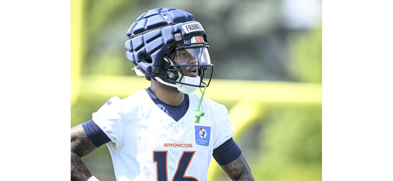Rookie WR Troy Franklin plans to play his first game for the Broncos against the Steelers.