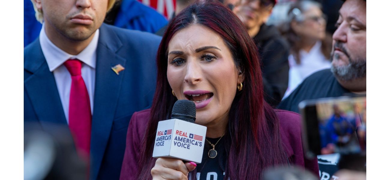 Laura Loomer is a conspiracy theorist accused of influencing Trump's comment about eating pets.