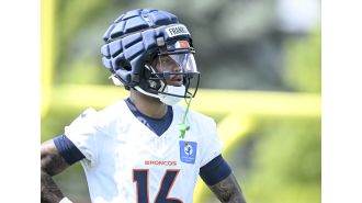 Rookie WR Troy Franklin plans to play his first game for the Broncos against the Steelers.