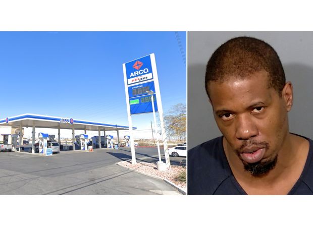 Gas station employee attacked customer for taking excessive amount of nacho cheese.