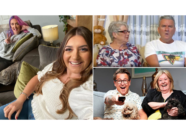 What are the professions of the Gogglebox cast members?
