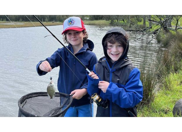 A mother has been accused of killing her two sons in their home in the Blue Mountains.