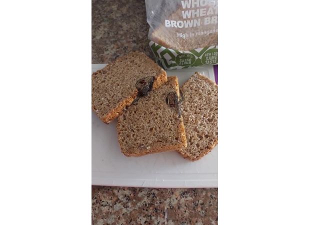 Woman shocked after eating bread to find out it had a rat in it, causing her trauma.