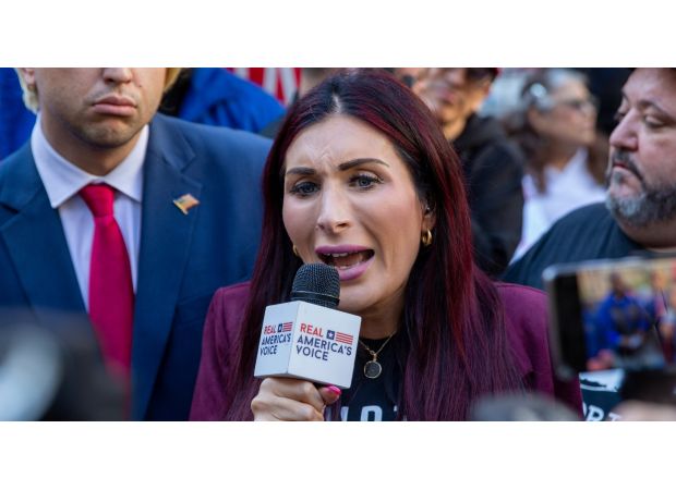 Laura Loomer is a conspiracy theorist accused of influencing Trump's comment about eating pets.