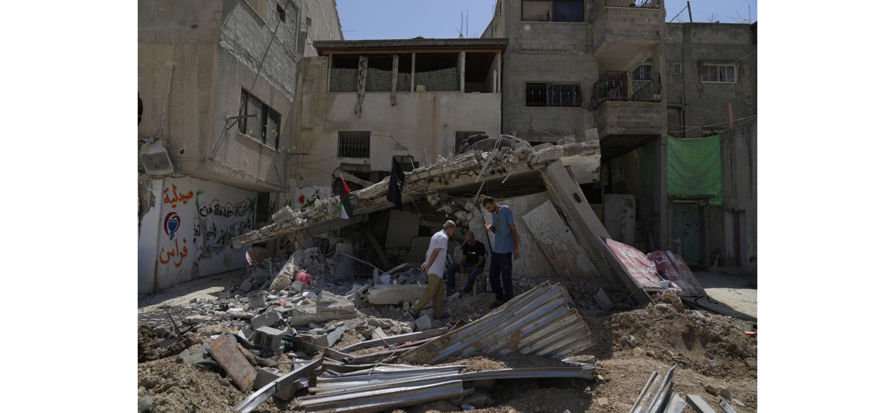 UN worker died in Israeli operation in West Bank, one of ten casualties.