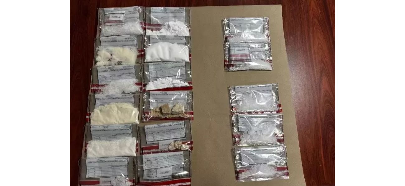 Two men will face court after police find $100,000 in cash and the drug ice during a search.