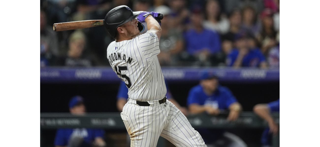 Rockies defeat Cubs thanks to Goodman's standout performance and Gomber's solid pitching.