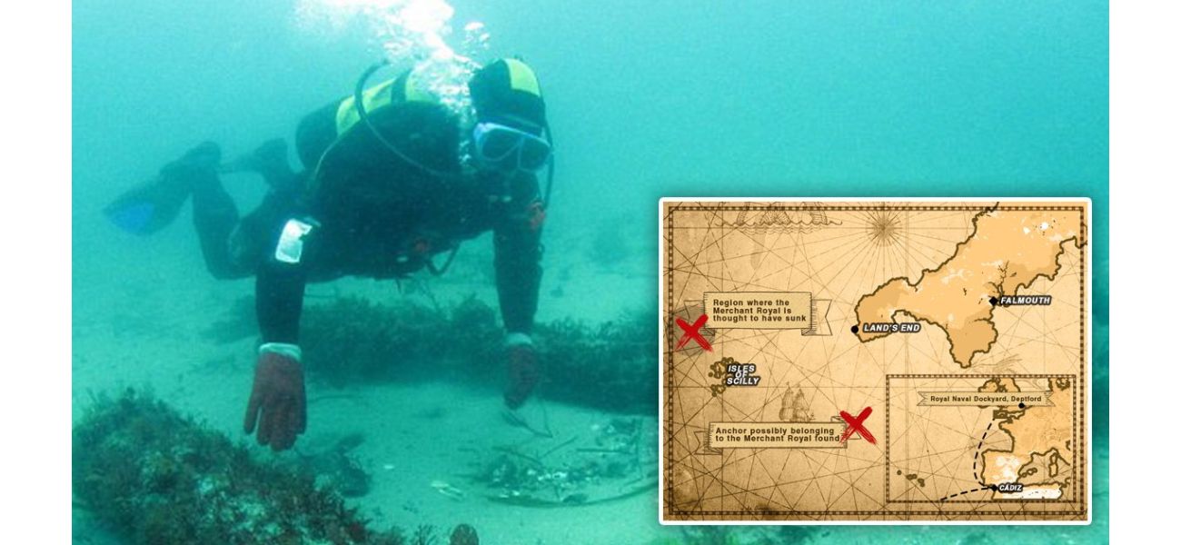 Ancient ship with immense gold treasure worth £4 billion vanishes near UK shore.