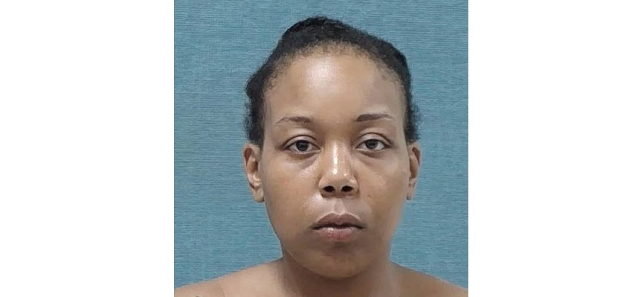 Police have shared a disturbing video of a woman who was caught consuming a cat, showing her with fur on her lips.