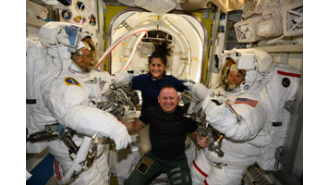 Sunita Williams voting in US elections from space.