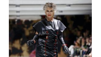 GBBO contestant makes sexy appearance at Fashion Week in London.