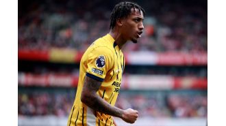 Joao Pedro is absent from Brighton's match against Ipswich due to a recent muscle injury.