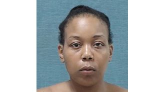 Police have shared a disturbing video of a woman who was caught consuming a cat, showing her with fur on her lips.