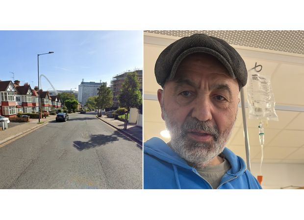 An elderly man with dementia has been found wandering the streets alone for almost a week.