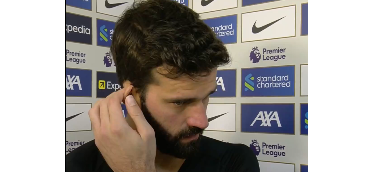 Liverpool's goalkeeper Alisson criticizes Nottingham Forest's playing style during their unexpected loss.