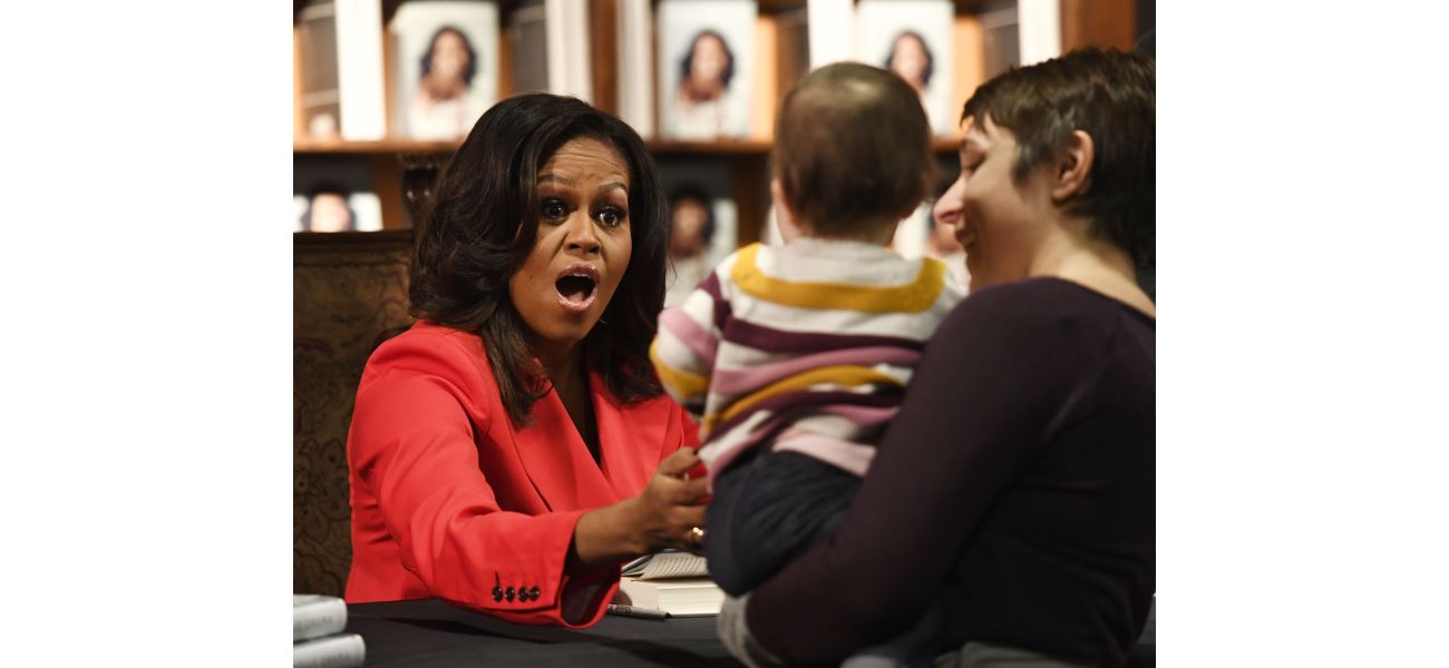 Michelle Obama unexpectedly visits Tattered Cover in Denver.