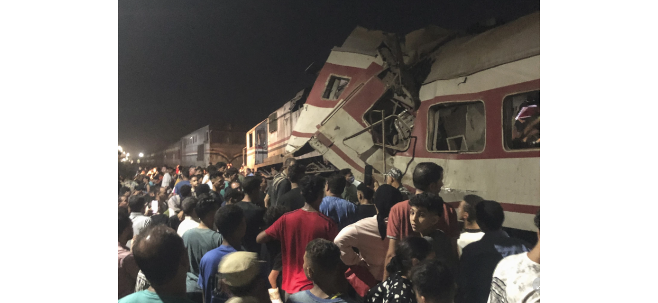 Fatal train crash in Egypt kills three, including kids.