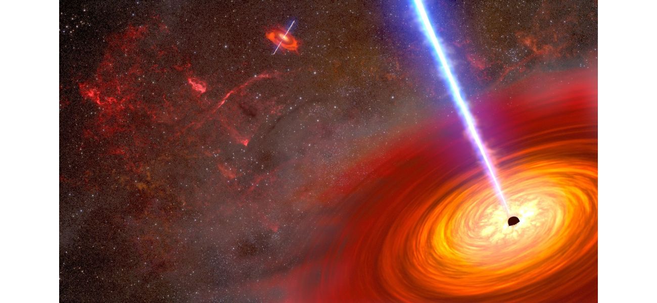 Astronomers found a duo of supermassive black holes through bright lights.