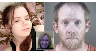 A teenager threatened her 33-year-old boyfriend, saying she would make him kill his mother.