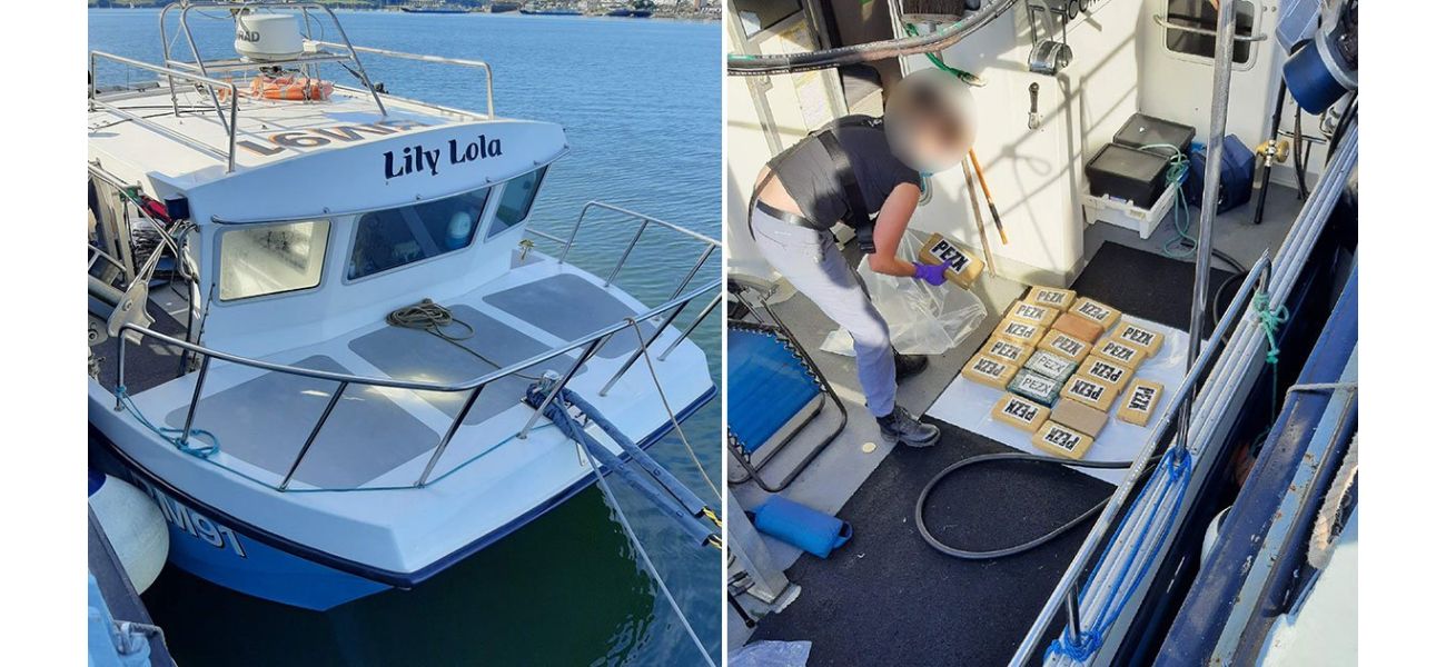 £100 million worth of cocaine seized from fishing boat near Cornwall.