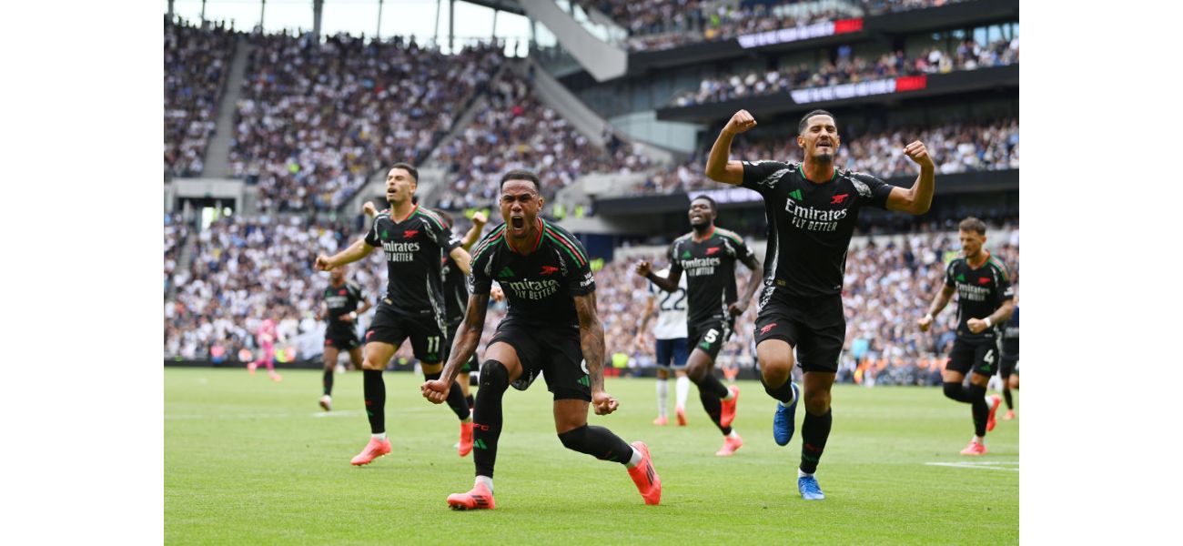 Arsenal narrowly beats Tottenham in a slow-paced north London derby, with player ratings reflecting the close match.