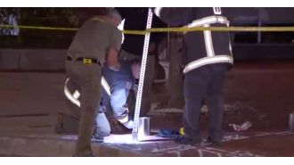 Protester self-immolates at Israeli consulate in protest of Gaza conflict.