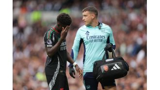 Mikel Arteta gives an update on Bukayo Saka's injury after another worrying incident for Arsenal.