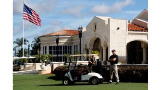 Donald Trump is out of danger after shots were fired near him at a golf club.
