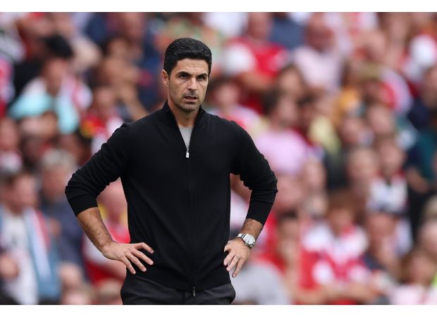 Former Arsenal star unsure about predicting positive result for his former club in north London derby.