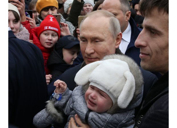 Putin wants Russians to have more sex at work due to low birth rates.