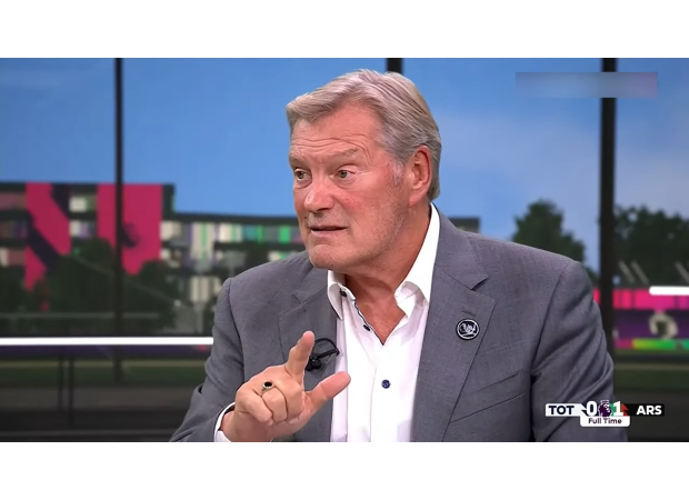 Glen Hoddle criticizes underperforming Tottenham player following loss to Arsenal.