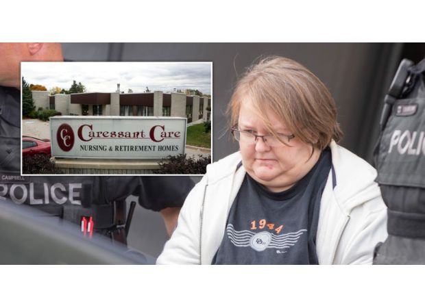 A nurse who secretly killed her patients was known as the 'shadow of death.'