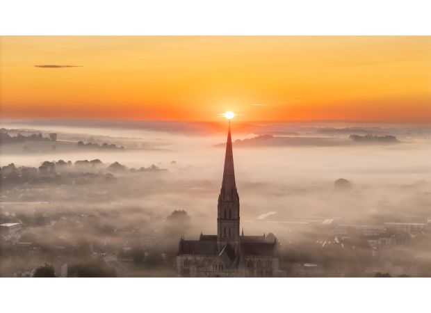 Weather warning for fog from Met Office, but warmer weather coming soon.