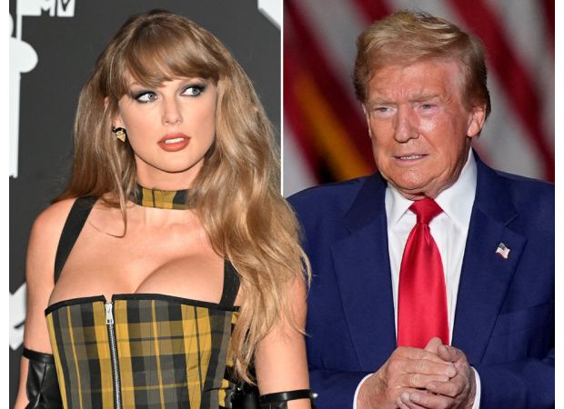 Taylor Swift receives surprising support from former rival after unexpected criticism of Donald Trump.