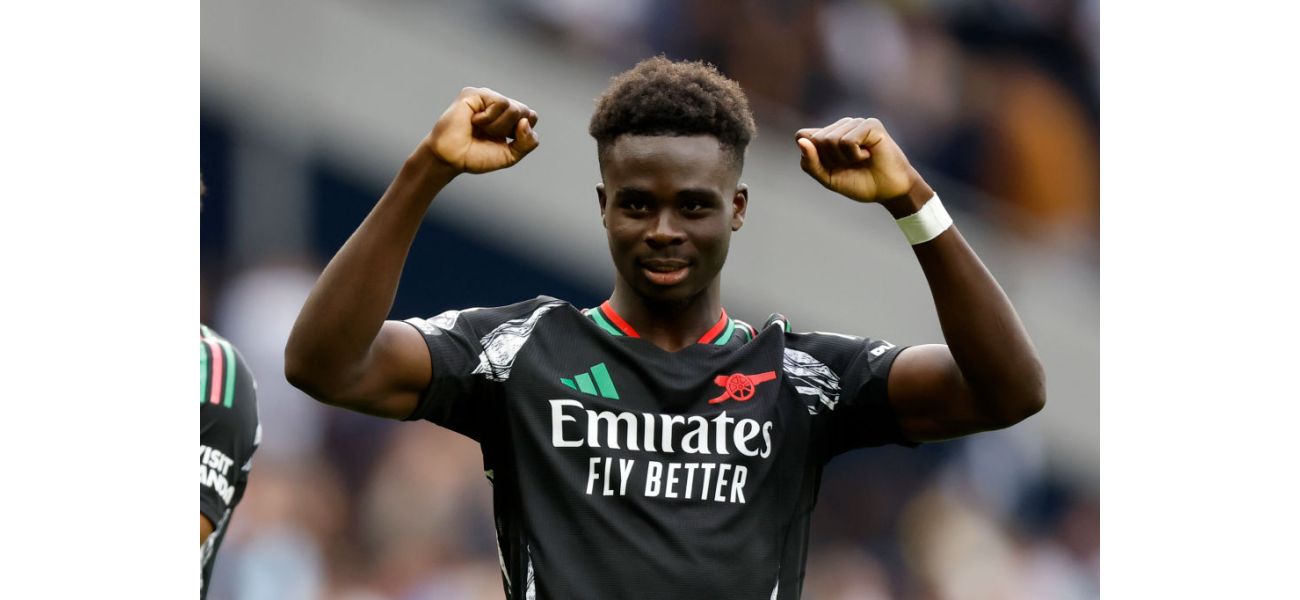 Former Arsenal player changes his controversial statement about Bukayo Saka.